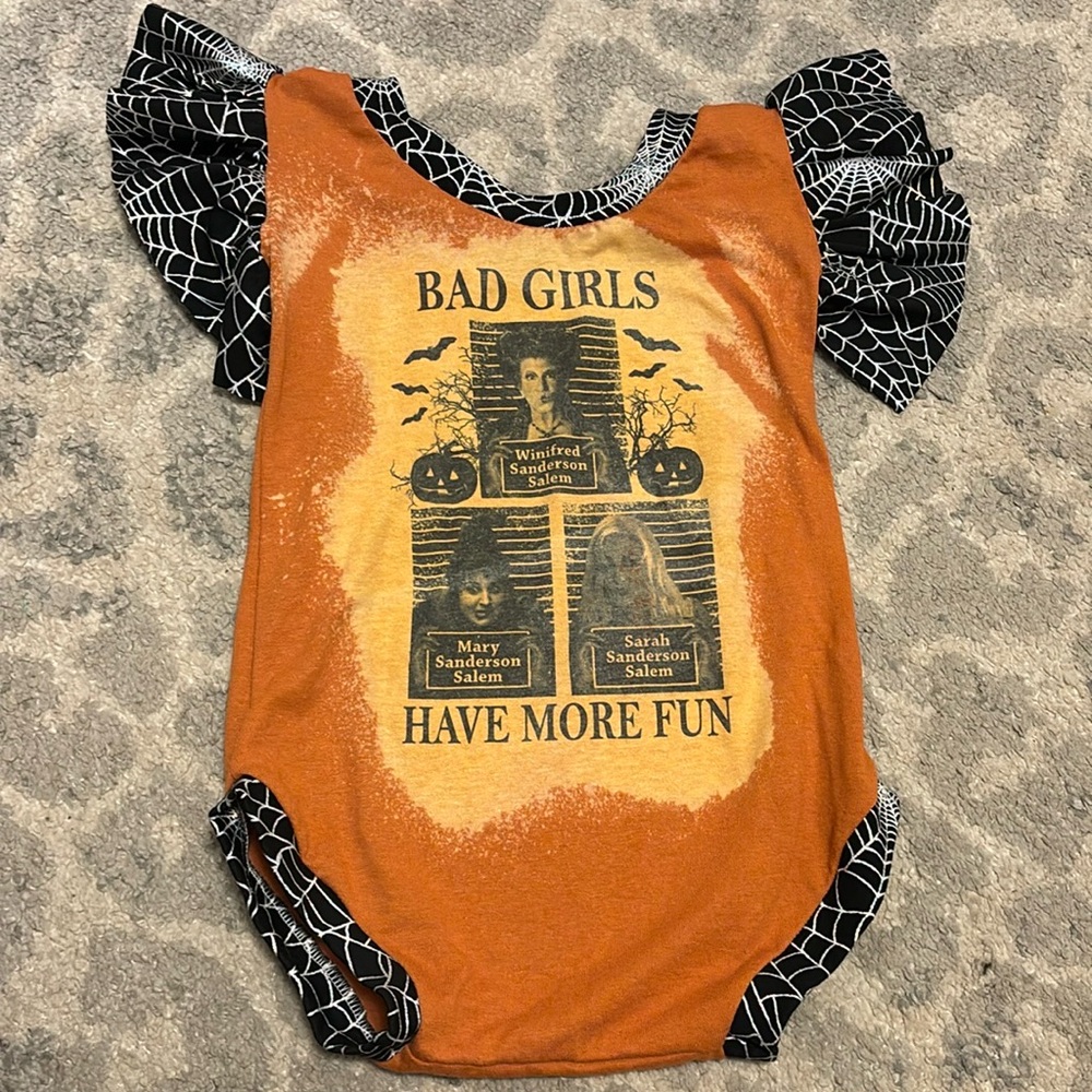Hocus Pocus/Sanderson Sisters Romper